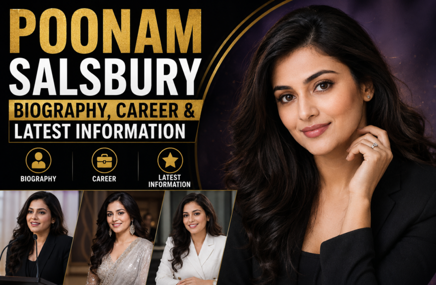 Poonam Salsbury: Biography Career & Latest Information